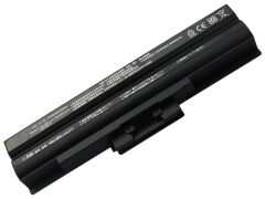 Sony VGN-NW120J/W VGN-NW130J/S Notebook Bataryası Pili/Siyah