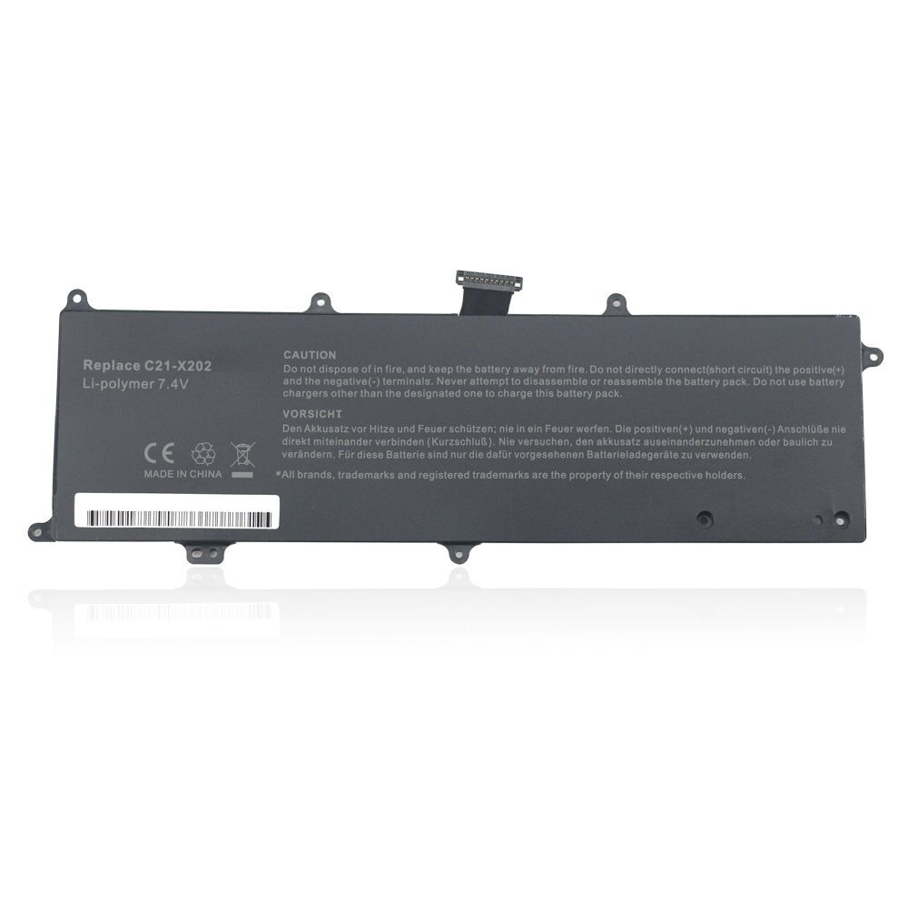 Asus VivoBook S200E, X201E C21-X202 Notebook Bataryası - Pili / RASL-101