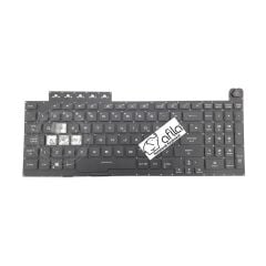 Asus Tuf Gaming F17 FX706LI-HX175A8 Notebook Klavyesi, Laptop Tuş Takımı (Siyah TR) RGB ışıklı