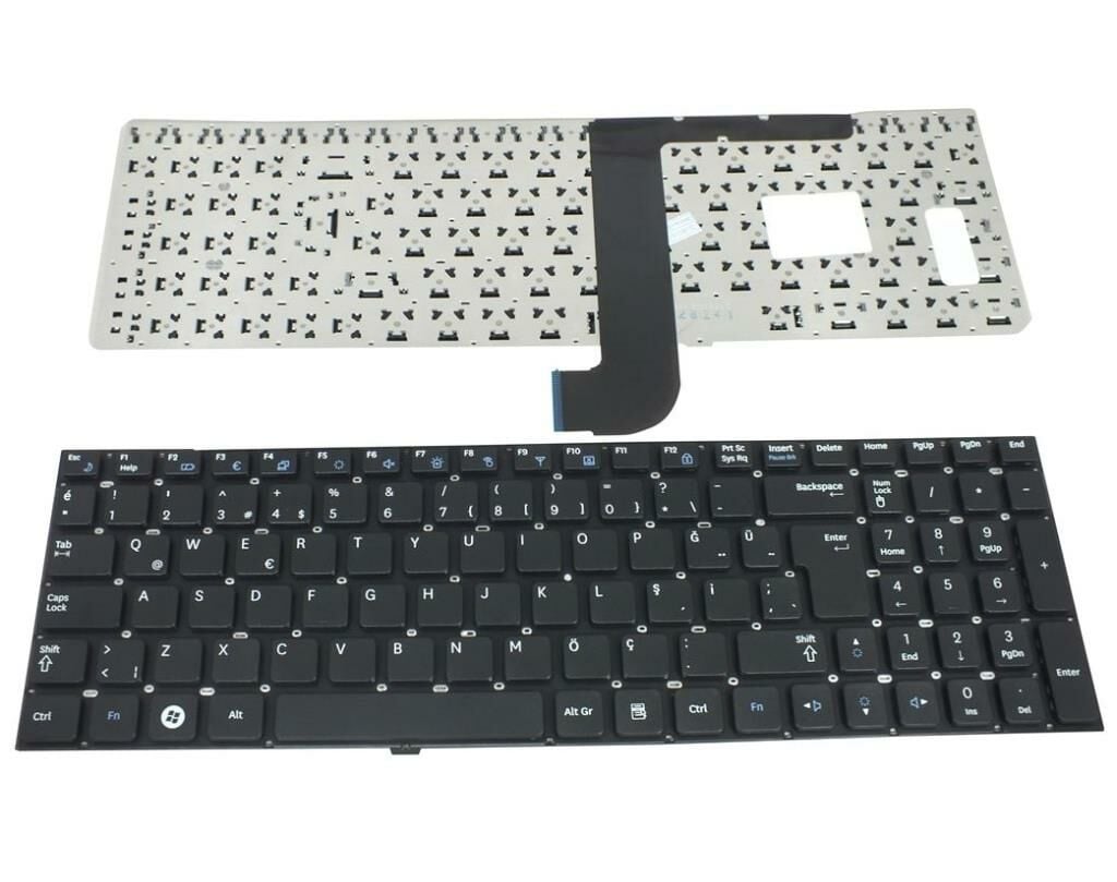 Samsung RC530 NP-RC530 Notebook Klavyesi - Siyah - TR