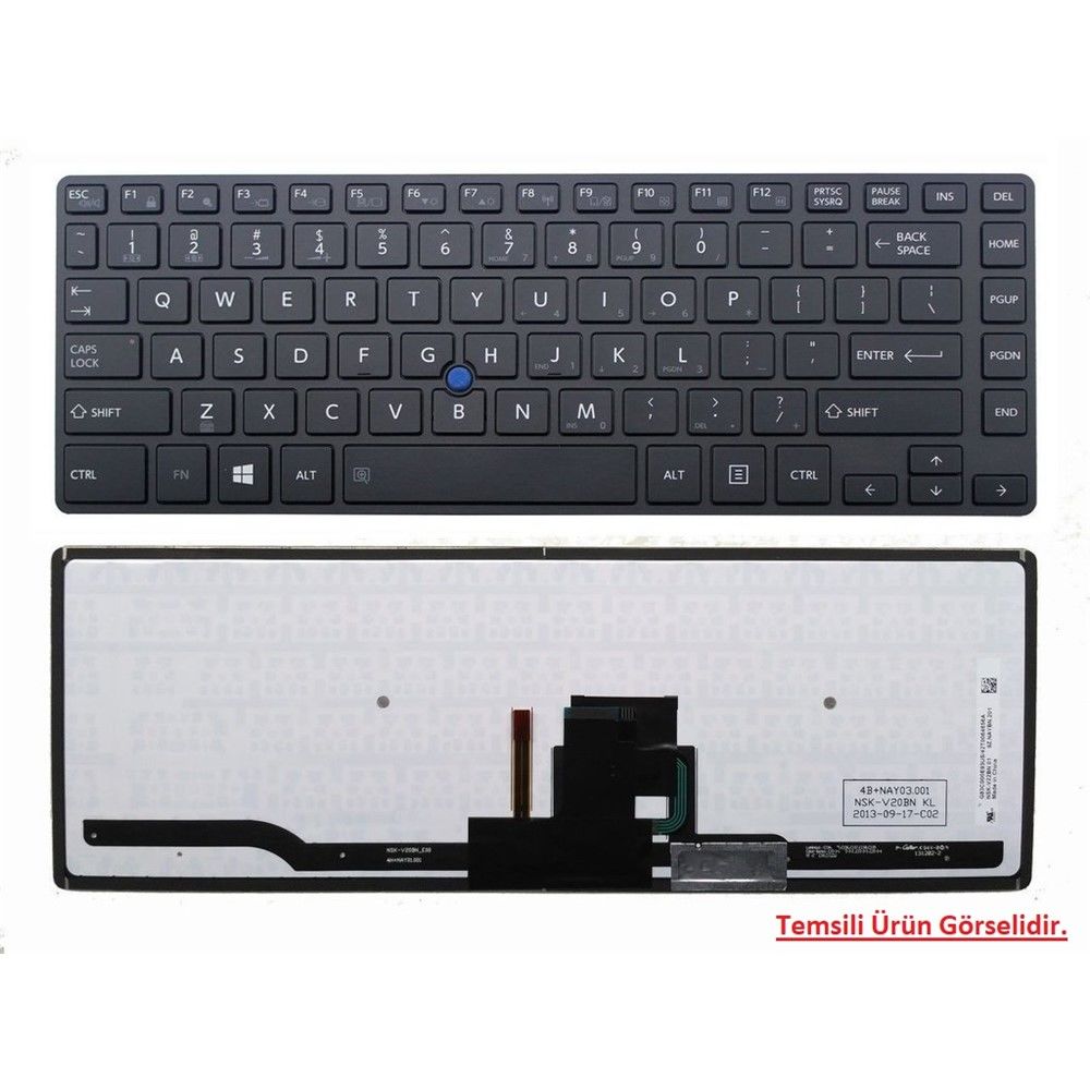 Toshiba Portege R30-A Notebook Klavye - TR - Işıklı