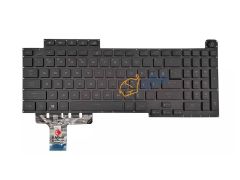 Asus ROG Strix G17 G713PI-LL082 uyumlu Notebook Klavyesi (Siyah TR) ışıklı - Ver.2 - Per-Key RGB
