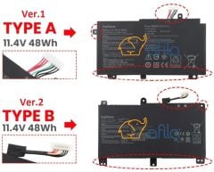 Asus FX505DT-BQ180T uyumlu Notebook Bataryası, Pili (Ver.1)