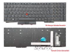 Lenovo ThinkPad (Type 20YJ, 20YK)  Notebook Klavyesi, Laptop Tuş Takımı (Siyah TR) ışıklı