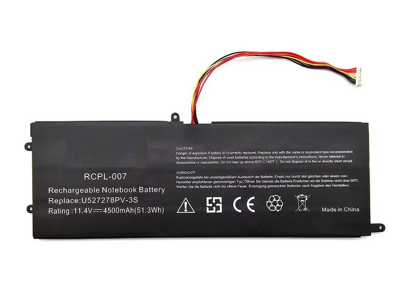 i-Life Zed Air CX5 Notebook Bataryası, Laptop Pili / U527278PV-3S / RCPL-007