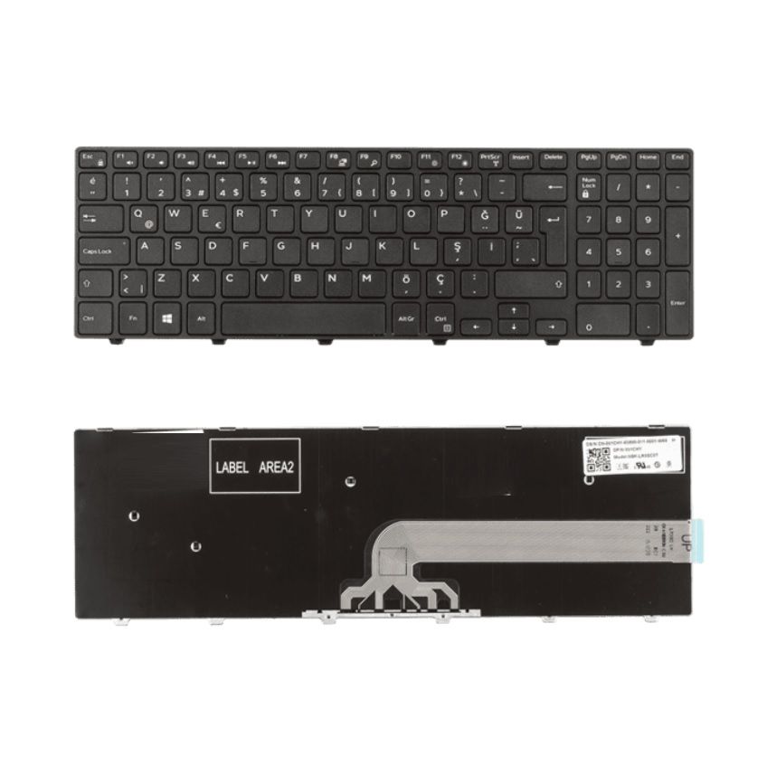 Dell inspron 5558 B20W81C B50F162C Notebook Klavye (Siyah TR)