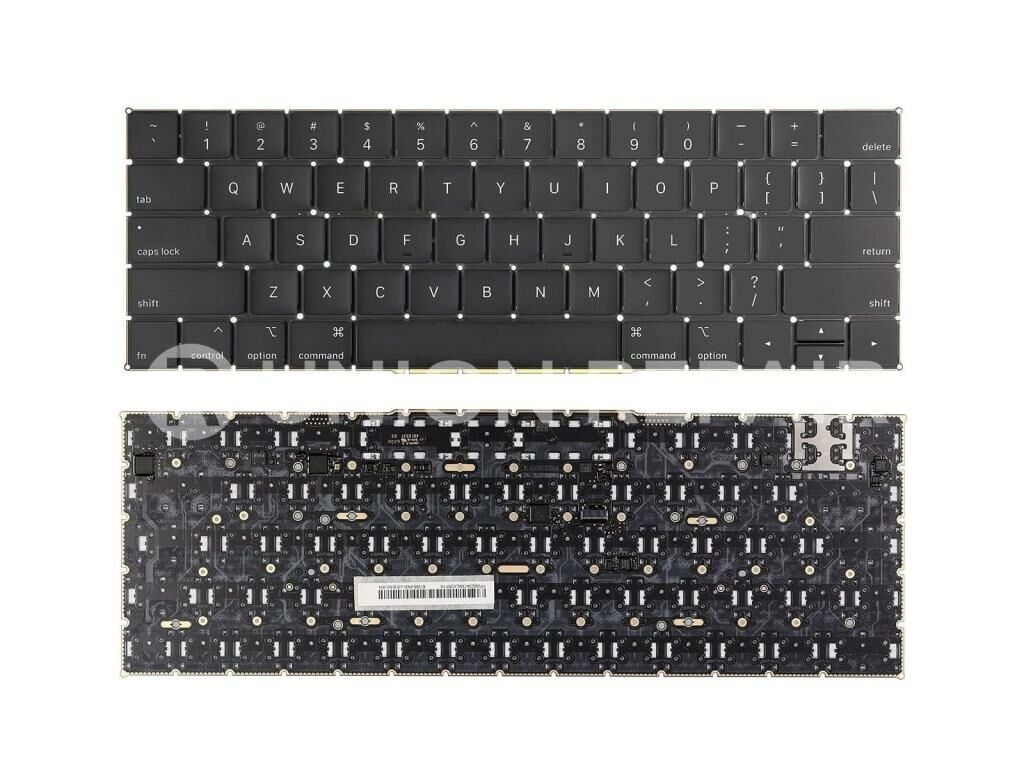 Apple MacBook Pro A1990 (2018) Notebook Klavyesi Tuş Takımı / Siyah, Küçük Enter