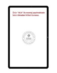 Samsung Galaxy Tab S7 SM-T870 SM-T875 SM-T876 Lens, Siyah Cam