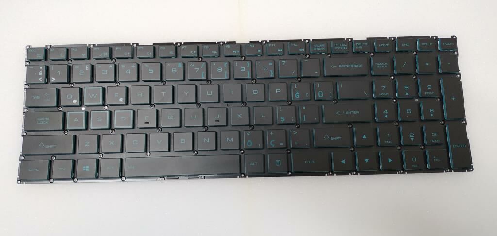 Casper Excalibur G780.1030-B5J0P Klavyesi, Tuş Takımı TR Işıklı