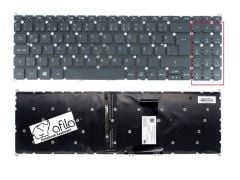 Acer Swift 3 SF315-52G-5813, SF315-52G-58HG Notebook Klavyesi (Siyah TR) ışıklı