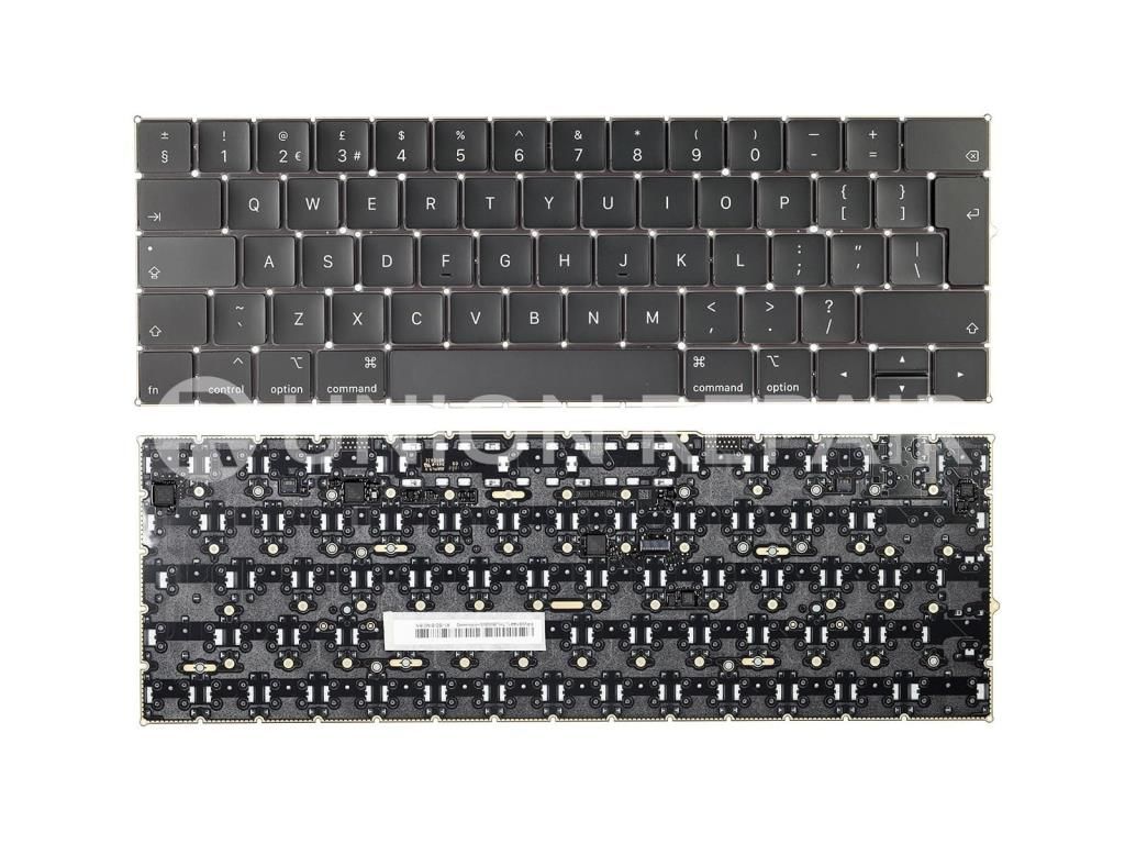 Apple MacBook Pro A1990 (2019) Notebook Klavyesi Tuş Takımı / Siyah, Büyük Enter