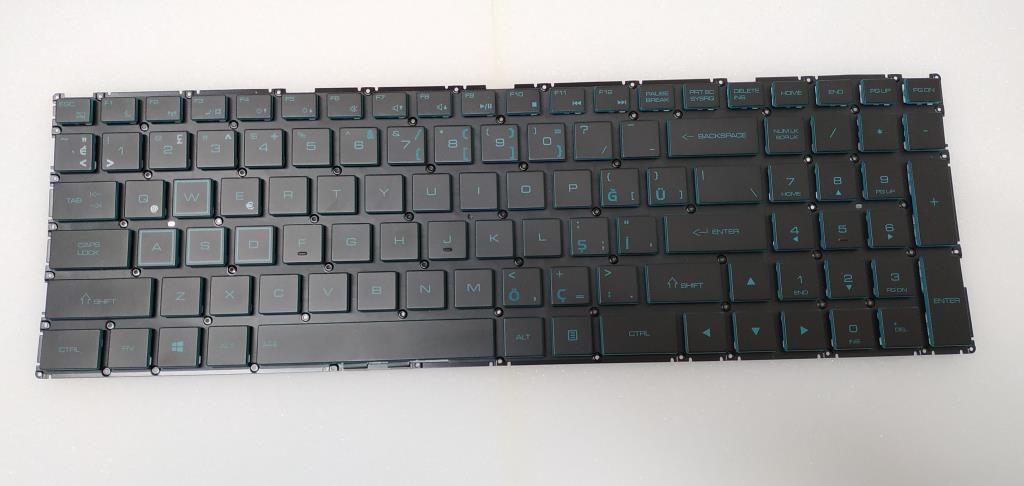 Casper Excalibur G780.1030-B5J0X Klavyesi, Tuş Takımı TR Işıklı
