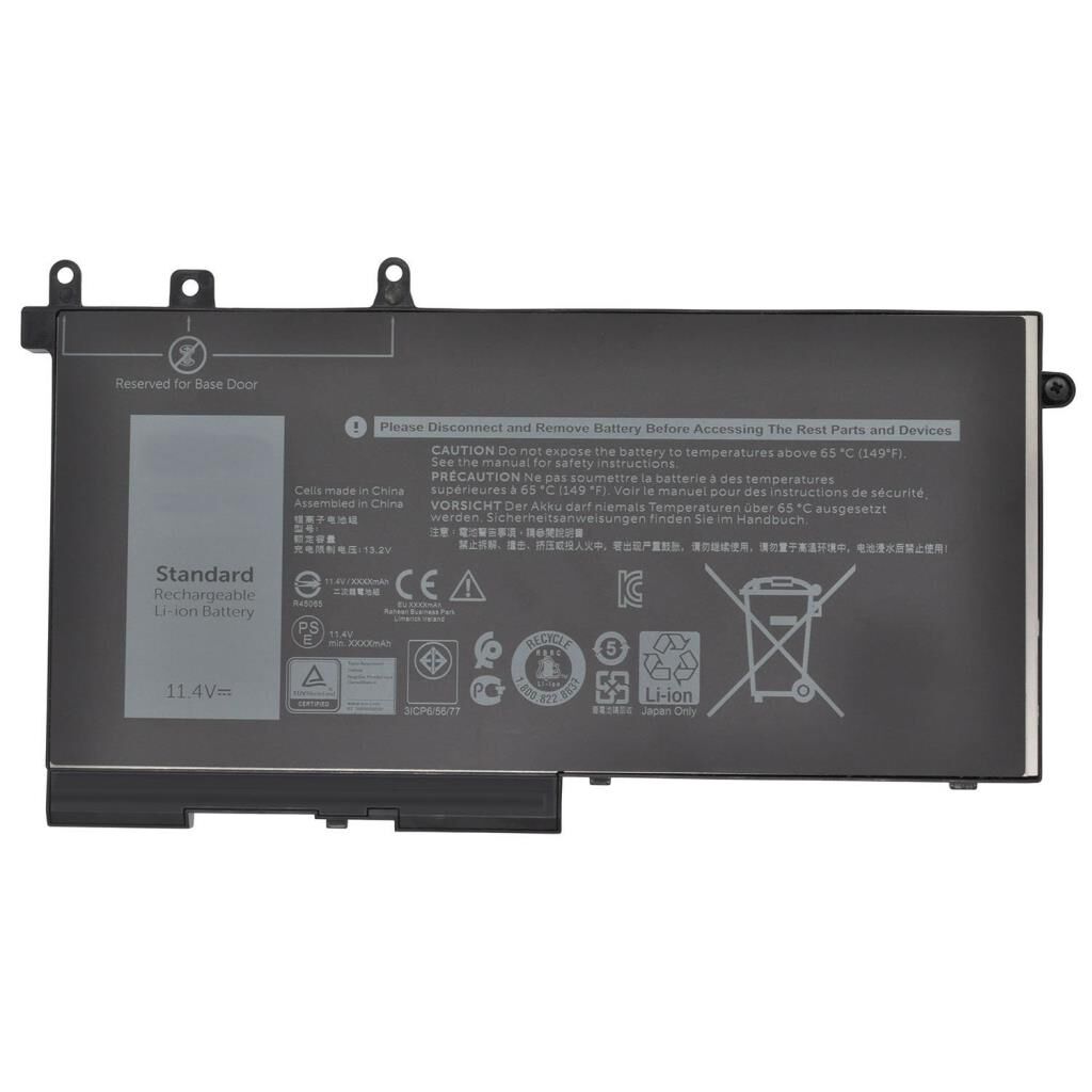 Dell Latitude P72G, (5495) Bataryası, Laptop Pili - 3Cell