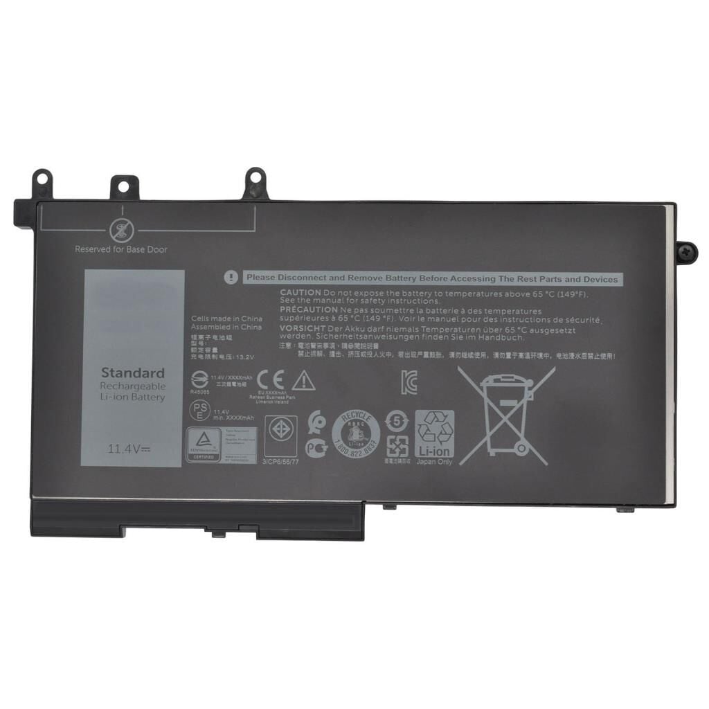 Dell Latitude P72G002 Bataryası, Laptop Pili - 3Cell