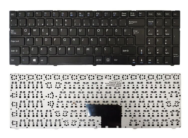 Casper CRY.4712-BT45A-S CRY.4712-BTC45A-S Klavye (Siyah TR)