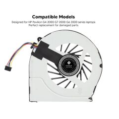 Hp Pavilion G6-2103ET G6-2103ST G6-2104ET Notebook Fan (Cooling)