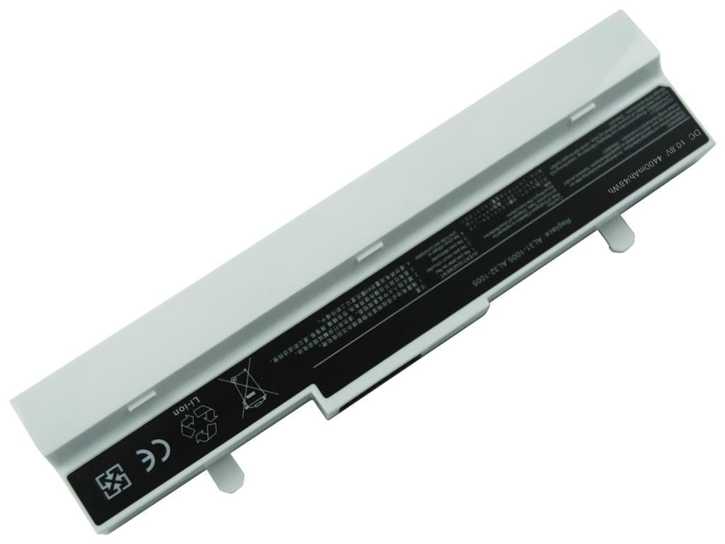 Asus Eee Pc 1101 1005HE 1005HR 1005PE Bataryası - Beyaz/6 Cell