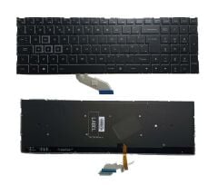 Casper Excalibur G650.7700-B160P Notebook Klavyesi Siyah - TR - Ver.1 / RGB