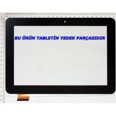 SS 04-1010-0349A Uyumlu 10.1''inç Tablet uyumlu Dokunmatik Panel - Siya