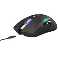 Rampage NOVA M4 Kablosuz Siyah RGB Ledli Şarjlı Gaming Oyuncu Mouse