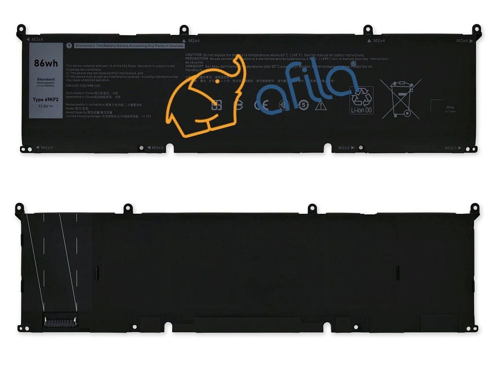 Dell Alienware P87F (M15 R4) Notebook Bataryası, Laptop Pili / Ver.2-6Cell