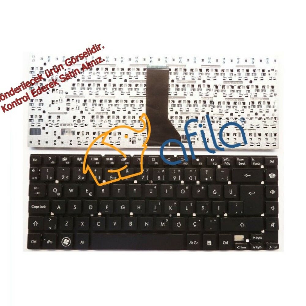 Packard Bell kbi140g270 Notebook Klavye / Siyah - TR - Muadil