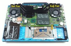 Dell P89F (3500) Notebook Fanı Sağ - Sol SET (Takım)