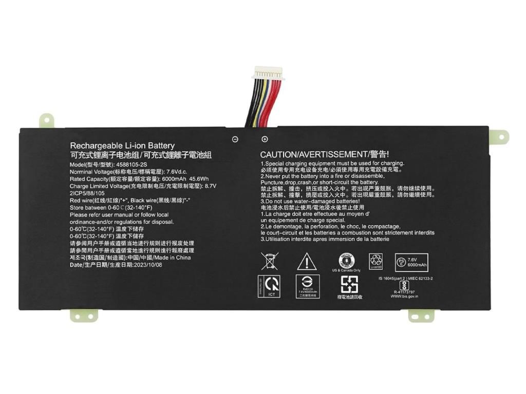 Toshiba uyumlu Dynabook Satellite Pro C50-E Serisi Notebook Bataryası, Laptop Pili