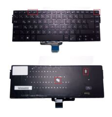 Asus S510UQ-BQ262T S510UQ-BQ263T Klavyesi (Siyah TR) Işıklı