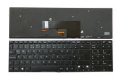 Sony Vaio SVF153 SVF154 Notebook Klavyesi - Siyah - TR - Işıklı