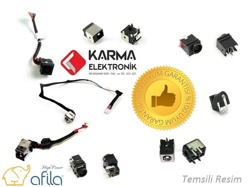 Casper Nirvana C350.6287-8D00T Notebook Dc Power Jack, Şarj Soketi