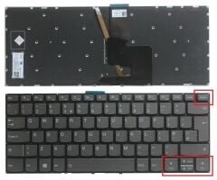 Lenovo ideapad Yoga 520-14IKB Klavyesi SiyahTR IŞIKLI (Del Tuş)