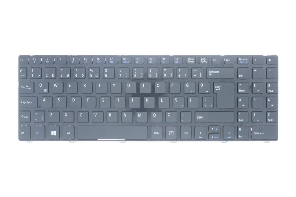 Casper MP-08G66TQ-5287 MP-08G66TRA04 Klavye (Siyah TR)
