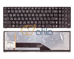 Asus K50I, K50Id, K50Ie, K50Ij, K50IL, K50In, K50Ip Notebook Klavye - Tuş Takımı / (Siyah US) ışıklı