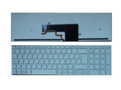Sony Vaio SVF152A, SVF152A1WW, SVF152A20W Klavyesi (Beyaz TR) ışıklı