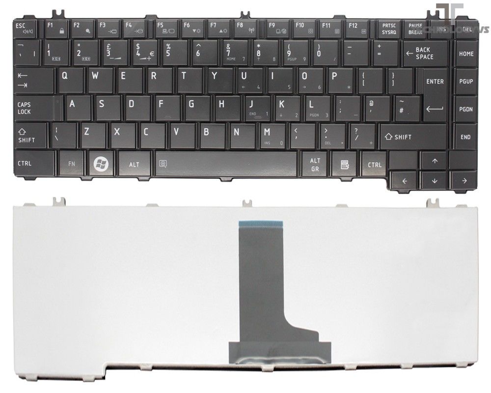 Toshiba C645-SP4163M C645-SP4171M Notebook Klavyesi - Siyah - TR