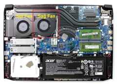 Acer Aspire Nitro AN515-54-78MU Fan Ver.1 (Sağ Fan)