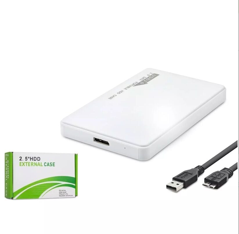 Afila 2.5'' USB 3.0 Harici Harddisk HDD Kutusu Sata Disk Siyah (Plastik)