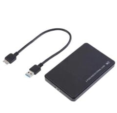 Afila 2.5'' USB 3.0 Harici Harddisk HDD Kutusu Sata Disk Siyah (Plastik)