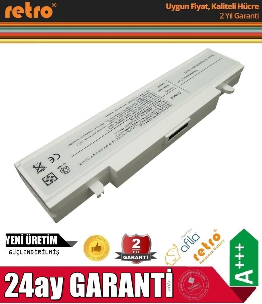 Samsung R507, NP-R507 Notebook Bataryası, Pili (Beyaz)