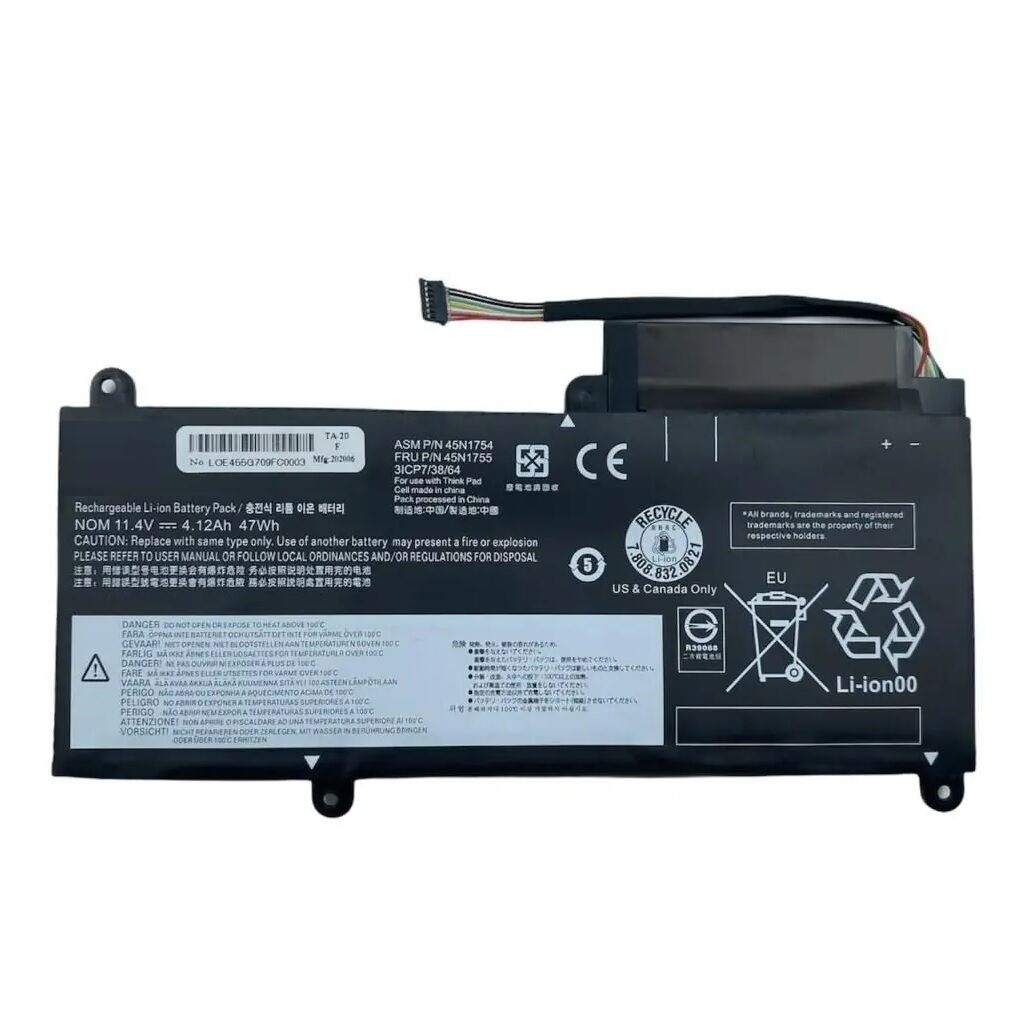 Lenovo ThinkPad E450 E455 E460 E465 E450c Notebook Bataryası - Pili / RLL-052