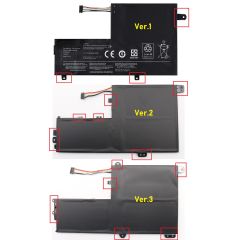 Lenovo Flex 3-1470 Flex 3-1570 L15L3PB0 Notebook Bataryası - 3 Cell (Ver.1)