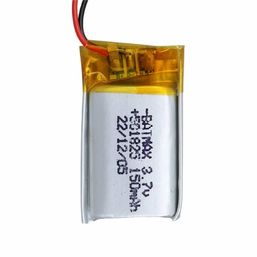 501825 3.7V 150MAH LITHIUM POLYMER BATTERY (Lityum Polimer Ciklet Pil)
