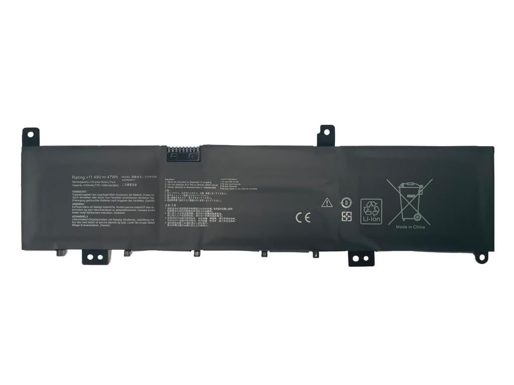 Asus VivoBook Pro 15 N580VD-DM027T, N580VD-DM028T Bataryası, Pili