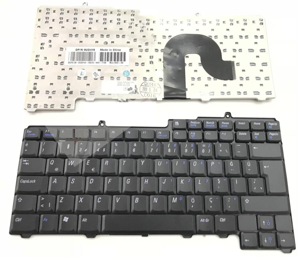 Dell Latitude 120L Notebook Klavyesi / Siyah TR