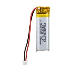 501235 3.7V 150MAH LITHIUM POLYMER BATTERY (Lityum Polimer Ciklet Pil)