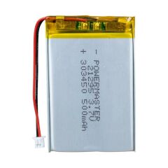 303450 3.7V 500MAH LITHIUM POLYMER BATTERY (Lityum Polimer Ciklet Pil)