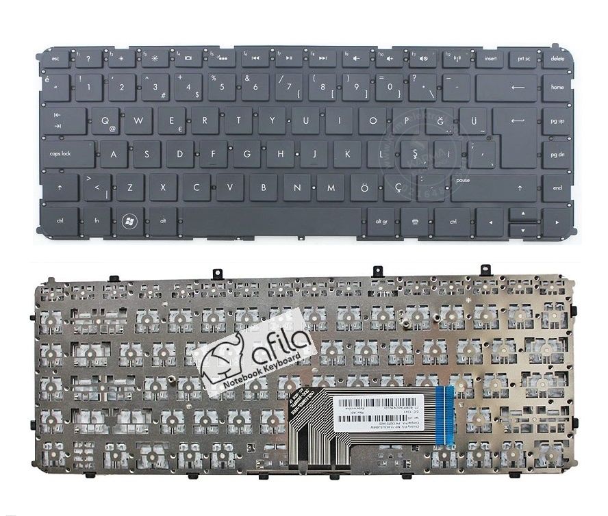Hp Envy 4-1000st, 4-1001et, 4-1110et Notebook Klavye (Siyah TR)