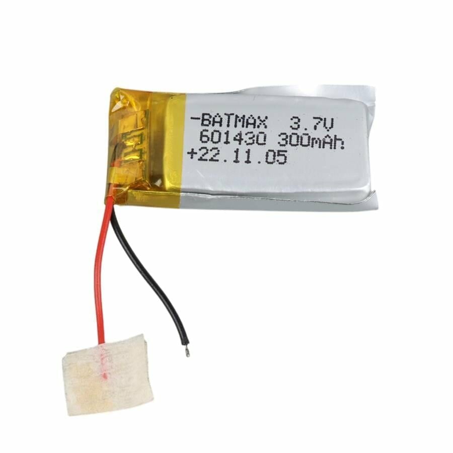 601430 3.7V 300MAH LITHIUM POLYMER BATTERY (Lityum Polimer Ciklet Pil)