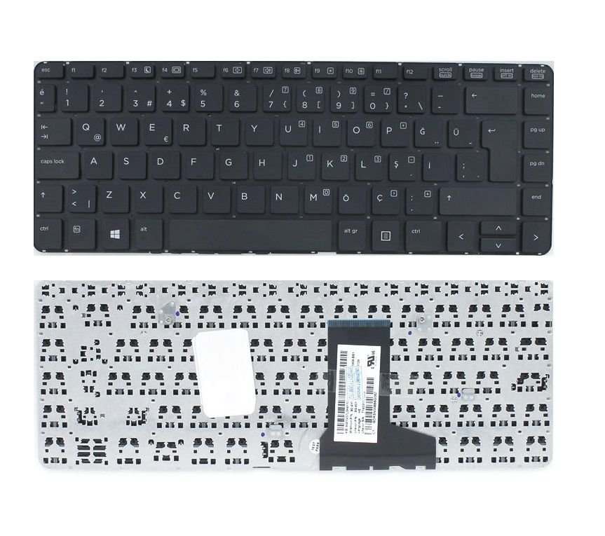 Hp ProBook 430 G1 H6P76EA Notebook Klavyesi - Siyah TR SN8124, 727765-001, 711488-001